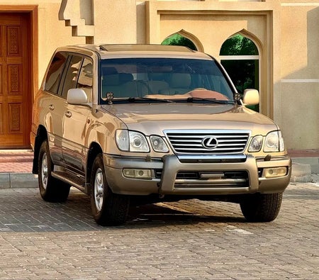 ذهبي لكزس LX 470 2001 ذهبي لكزس LX 470 2001
