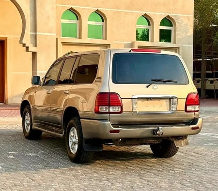 ذهبي لكزس LX 470 2001 ذهبي لكزس LX 470 2001