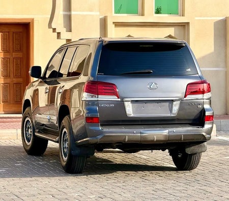 Gray Lexus LX 570 Base 2012