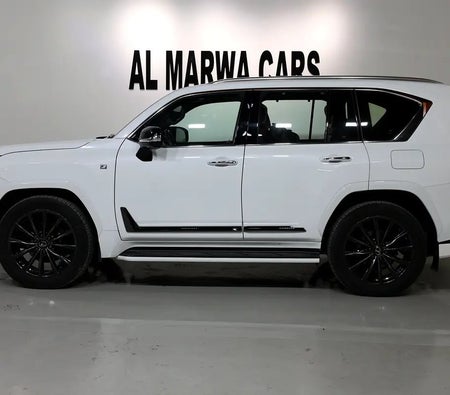 White Lexus LX600 F Sport 2025