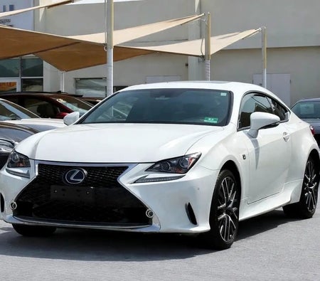 Bianca Lexus RC 300 F Sport 2018