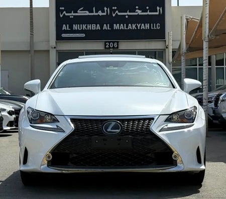 Bianca Lexus RC 300 F Sport 2018