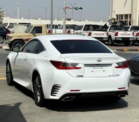 Bianca Lexus RC 300 F Sport 2018