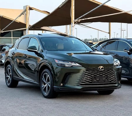 Grün Lexus RX Series 2023 Grün Lexus RX Series 2023