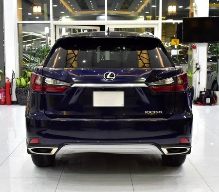 Blue Lexus RX Series 2020