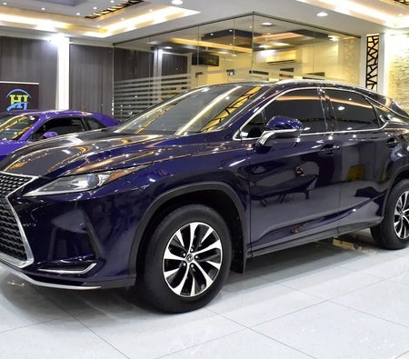 Blue Lexus RX Series 2020
