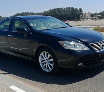 Schwarz Lexus ES 350 2008