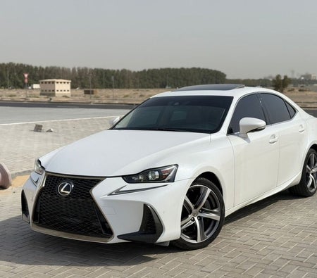 White Lexus IS 200 2017