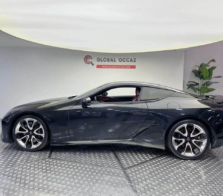 Schwarz Lexus LS-Serie 2019
