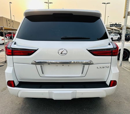 White Lexus LX570 2020