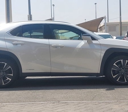 White Lexus UX 250h 2019