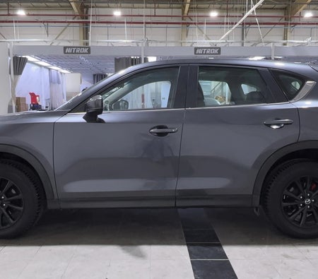 Gray Mazda CX 5 GT 2024