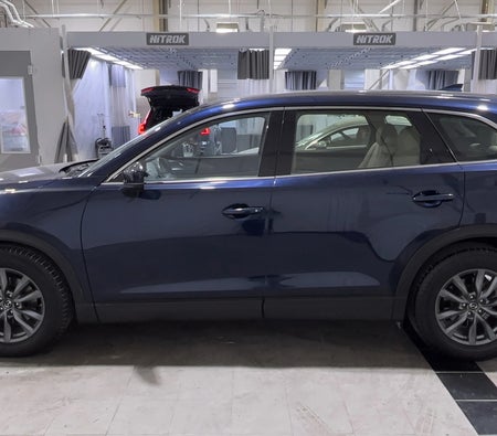 Blue Mazda CX9 GT 2021