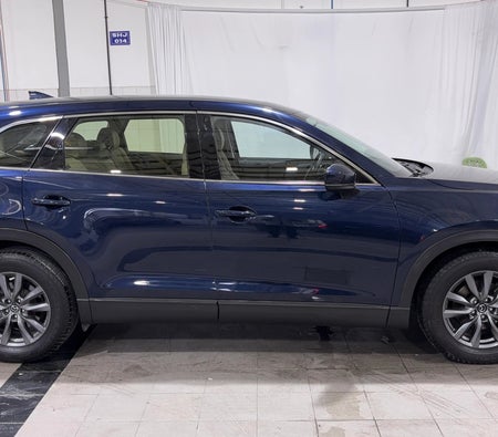 Blue Mazda CX9 GT 2021