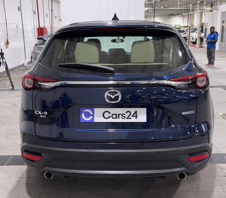 Blue Mazda CX9 GT 2021