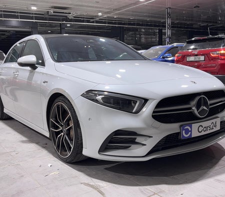 Weiß Mercedes Benz A35 AMG 2021 Weiß Mercedes Benz A35 AMG 2021