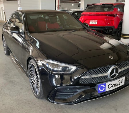 Black Mercedes Benz C200 AMG Premium 2024 Black Mercedes Benz C200 AMG Premium 2024