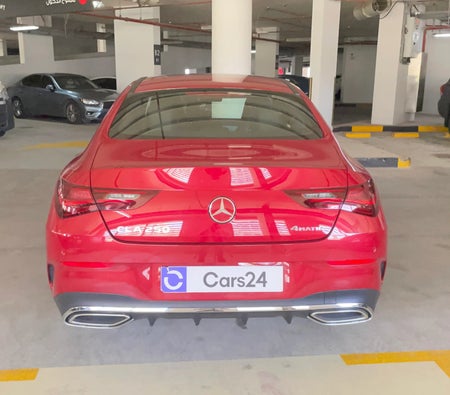 Rosso Mercedes Benz CLA 250 AMG PREMIUM PLUS 4MATIC 2025