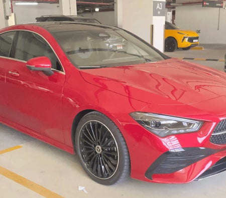 Red Mercedes Benz CLA 250 AMG PREMIUM PLUS 4MATIC 2025 Red Mercedes Benz CLA 250 AMG PREMIUM PLUS 4MATIC 2025