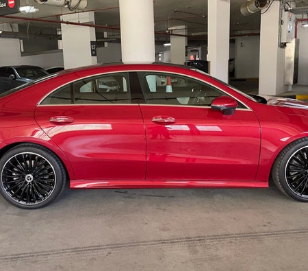 Red Mercedes Benz CLA 250 AMG PREMIUM PLUS 4MATIC 2025