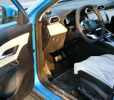 Blue MG ZS Luxury 2025