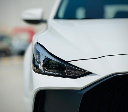 White MG GT 2024