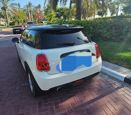 Weiß Mini Cooper Coupe 2016