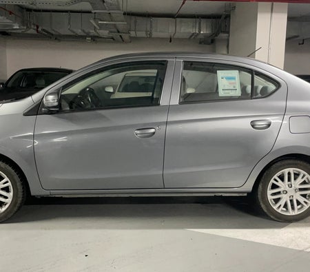 Gray Mitsubishi Attrage GLX HIGHLINE 2023