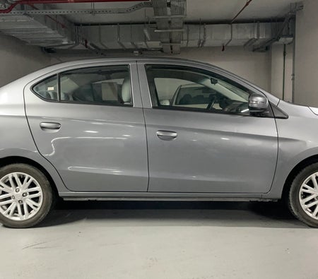 Gray Mitsubishi Attrage GLX HIGHLINE 2023