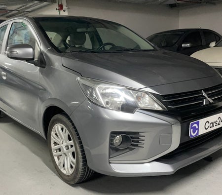 Gray Mitsubishi Attrage GLX HIGHLINE 2023 Gray Mitsubishi Attrage GLX HIGHLINE 2023