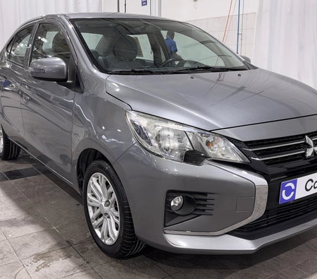 Gray Mitsubishi Attrage GLX HIGHLINE 2023 Gray Mitsubishi Attrage GLX HIGHLINE 2023
