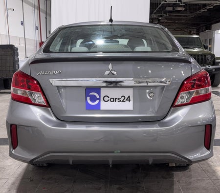 Gray Mitsubishi Attrage GLX HIGHLINE 2023 Gray Mitsubishi Attrage GLX HIGHLINE 2023