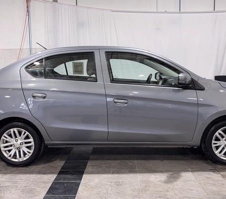 Gray Mitsubishi Attrage GLX HIGHLINE 2023