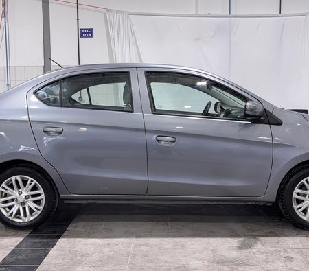 Gray Mitsubishi Attrage GLX HIGHLINE 2023