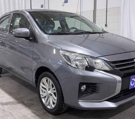 Gray Mitsubishi Attrage GLX HIGHLINE 2023 Gray Mitsubishi Attrage GLX HIGHLINE 2023