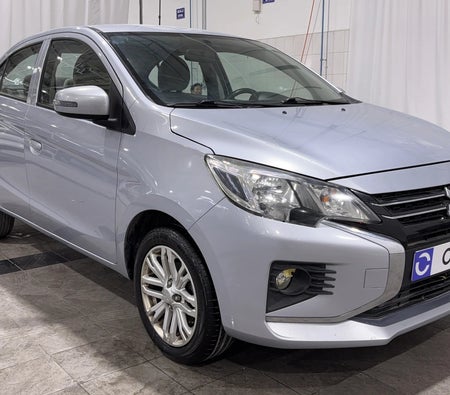 Silver Mitsubishi Attrage GLX HIGHLINE 2023 Silver Mitsubishi Attrage GLX HIGHLINE 2023