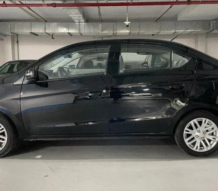 Black Mitsubishi Attrage GLX HIGHLINE 2025 Black Mitsubishi Attrage GLX HIGHLINE 2025