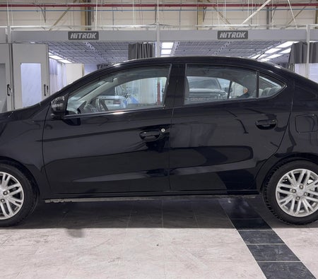 Black Mitsubishi Attrage GLX HIGHLINE 2025