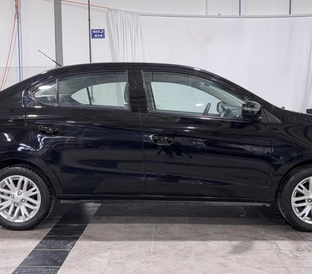 Black Mitsubishi Attrage GLX HIGHLINE 2025