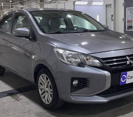 Gray Mitsubishi Attrage GLX HIGHLINE 2023 Gray Mitsubishi Attrage GLX HIGHLINE 2023