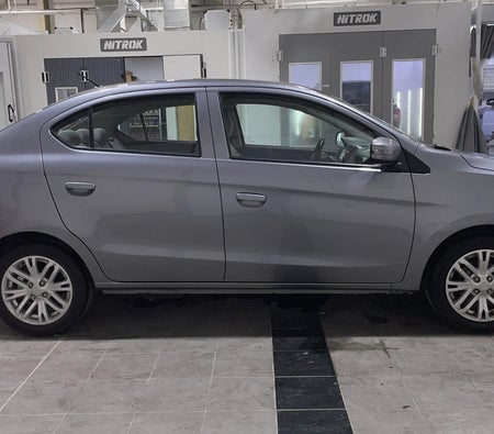 Gray Mitsubishi Attrage GLX HIGHLINE 2023