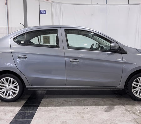 Grau Mitsubishi Attrage GLX HIGHLINE 2023 Grau Mitsubishi Attrage GLX HIGHLINE 2023