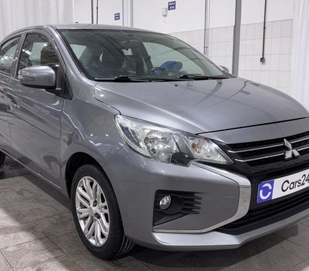 Grau Mitsubishi Attrage GLX HIGHLINE 2023 Grau Mitsubishi Attrage GLX HIGHLINE 2023