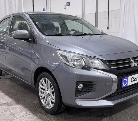 Gray Mitsubishi Attrage GLX HIGHLINE 2023 Gray Mitsubishi Attrage GLX HIGHLINE 2023