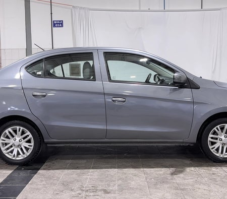 Gray Mitsubishi Attrage GLX HIGHLINE 2023 Gray Mitsubishi Attrage GLX HIGHLINE 2023