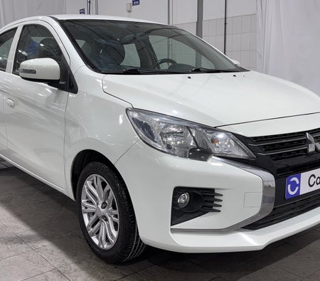 Weiß Mitsubishi Attrage GLX HIGHLINE 2023 Weiß Mitsubishi Attrage GLX HIGHLINE 2023