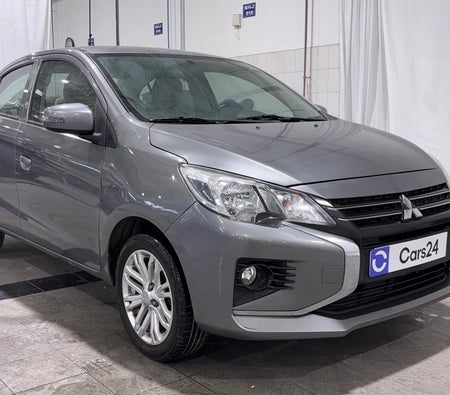 Grau Mitsubishi Attrage GLX HIGHLINE 2023 Grau Mitsubishi Attrage GLX HIGHLINE 2023