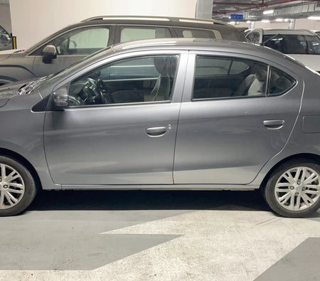 Gray Mitsubishi Attrage GLX HIGHLINE 2023
