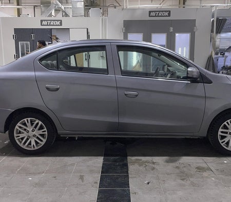 Gray Mitsubishi Attrage GLX HIGHLINE 2023