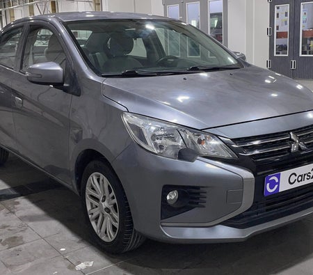 Gray Mitsubishi Attrage GLX HIGHLINE 2023 Gray Mitsubishi Attrage GLX HIGHLINE 2023